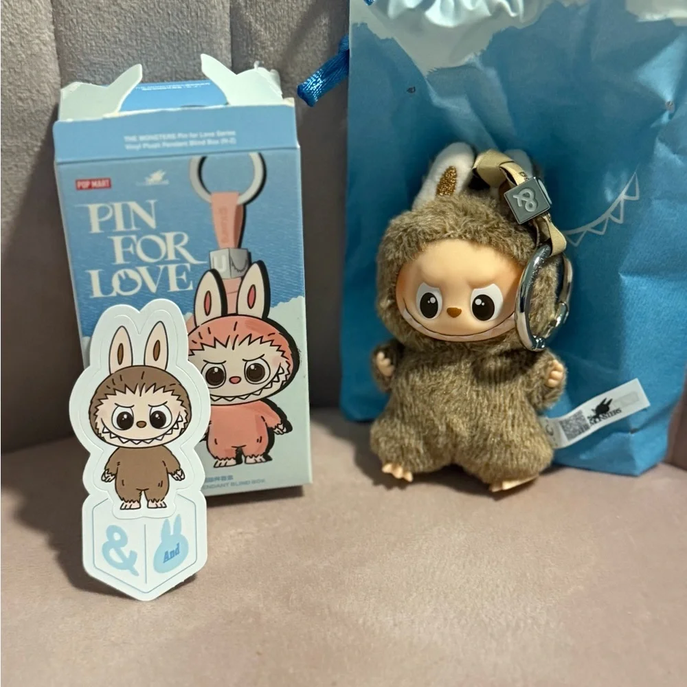 Authentic POP MART Pin For Love ~ & - Picture 1 of 9
